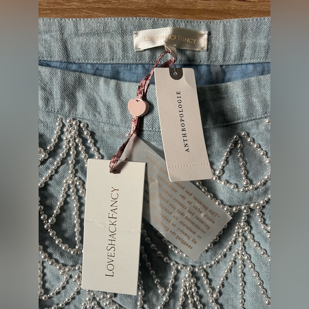 LoveShackFancy/Anthropologie - Ayana Skirt NWT - Picture 9 of 12